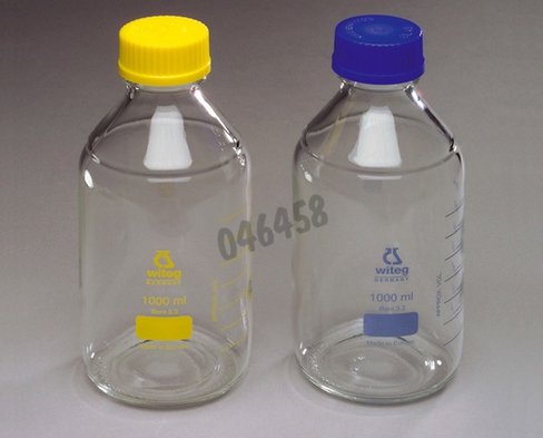 Flacon iso gradué rouge 1 l x 10