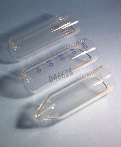 Tube à centrifuger gradué fond rond 100 ml 44 x 100 mm