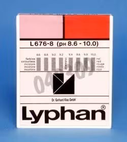 Papier ph 8,6-10 boîte 200 bandelettes