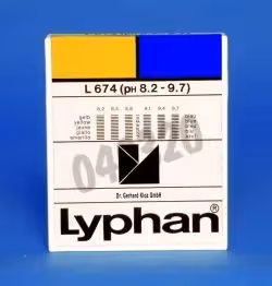 Papier ph 8,2-9,7 boîte 200 bandelettes