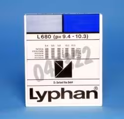 Papier ph 9,4-10,3 boîte 200 bandelettes