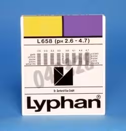 Papier ph 2,6-4,7 boîte 200 bandelettes