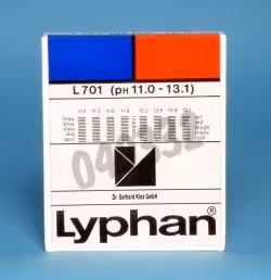 Papier ph 11-13,1 boîte 200 bandelettes