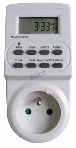 Programmateur journalier hebdomadaire