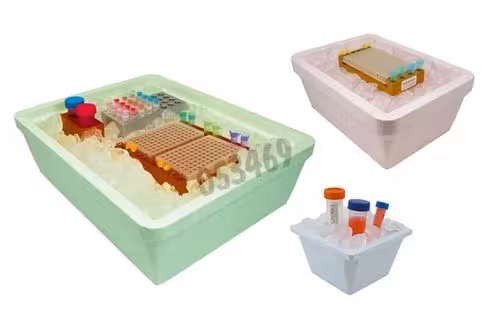 Bac à glace bleu 9 l