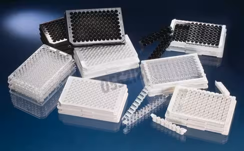 Plaque fluoroNUNC f96 noire x 180