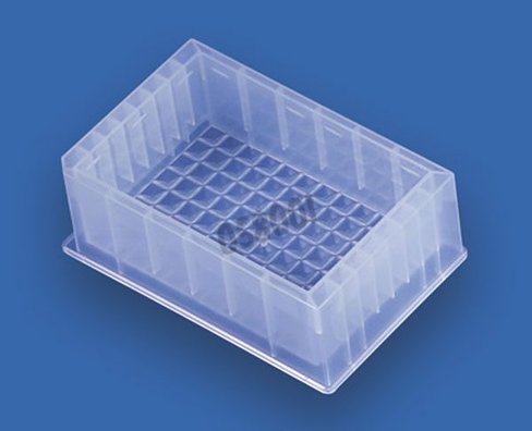 Réservoir réactif 96 puits 64 µl PP x 25