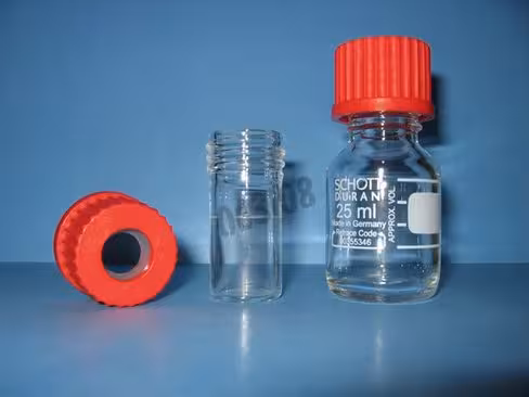 Flacon 25 ml protelec stockage pour électrode Ø 12 mm