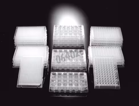 Plaque 96 puits PP fond plat x 100