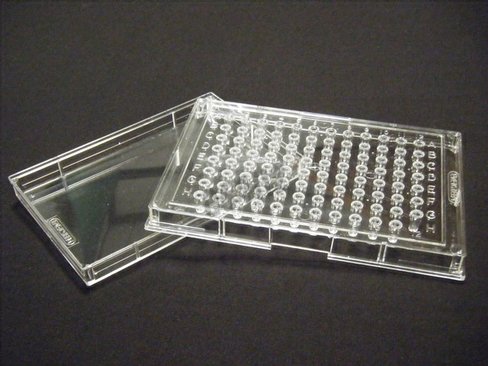 Plateau pour inoculateur format microplaque PS stérile x 60