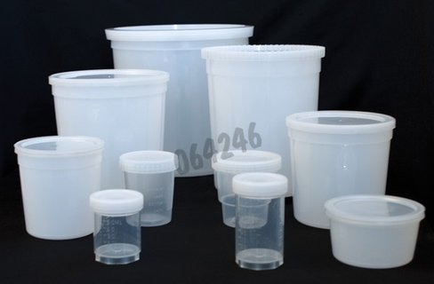 Pot 4950 ml en vrac avec capuchon emboitant x 12