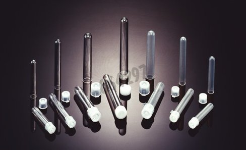 Tube de culture stérile 5 ml Ø 12 mm hauteur 75 mm cap 2 positions PS x 500