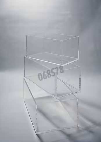 Cuve en methacrylate transparent 9,5 l 14,5 x 16,5 x 39 cm