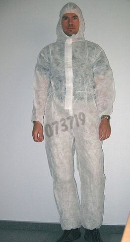 Combinaison body eco blanc taille XL x 50