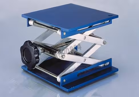 Support élévateur alu anodise 20 x 20 cm