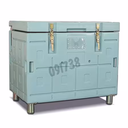 Boîte de stockage pour glace carbonique 420 l bac 420