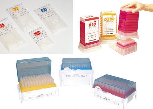 Rack vide pour pointe Diamond GILSON dl10 x 2