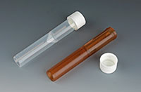 Bouchon à vis pour tube PP 5 ml fond surélevé 16 mm x 1000