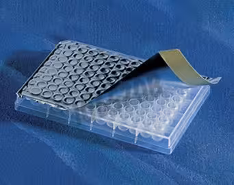 Film adhésif aluminium pour microplaque 96 puits non stérile x 100