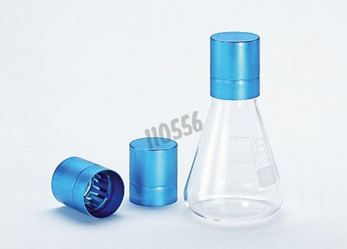 Bouchon aluminium Fiole Erlenmeyer 3739 rouge x 10