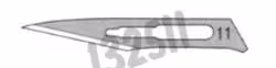 Lame de bistouri numéro 11 x 100