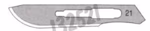 Lame de bistouri numéro 21 x 100