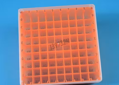 Boîte PPN 81 cryotubes orange alphanumérique