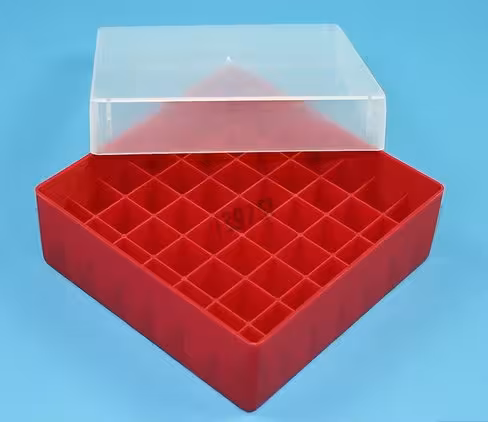 Boîte tubes Ø 16,5 mm rouge