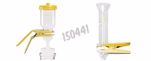 Support filtre verre fritte 25 mm