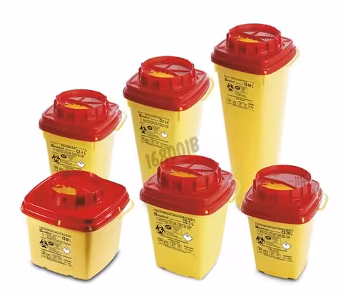 Boîte à aiguilles avec couvercle forme carrée 2 l x 62