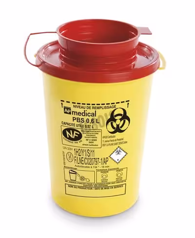 Boîte à aiguilles cylindrique 7 l x 40