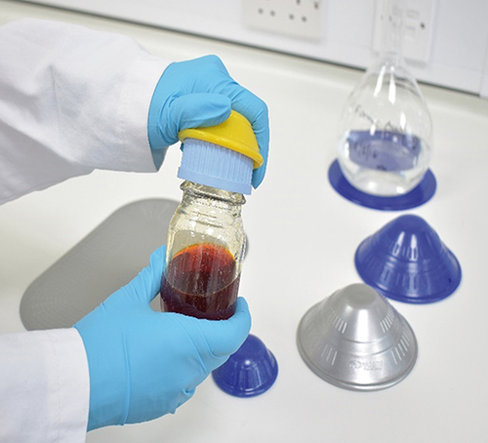 Ouvre-bouteille argent diametre 11,8 cm