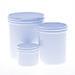 Bocal cylindrique transparent 200 ml x 250