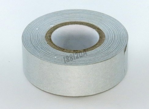 Rouleau ruban argent 55m x 25 mm clearline
