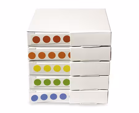 Etiquette cryogénie jaune 9,5 mm rouleau clearline x 1000