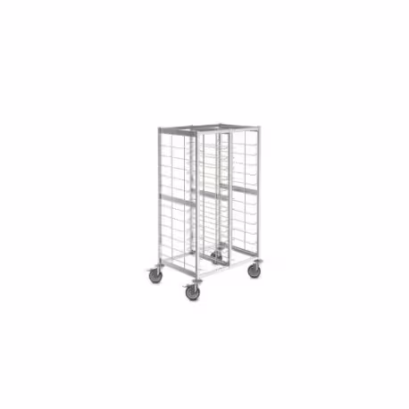 Chariot à desservir les plateaux 2 colonnes - 12 plateaux 53 x 37 cm et/ou 46 x 36 cm