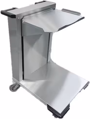 Chariot à niveau constant ouvert - pour plateaux - capacité 120 plateaux