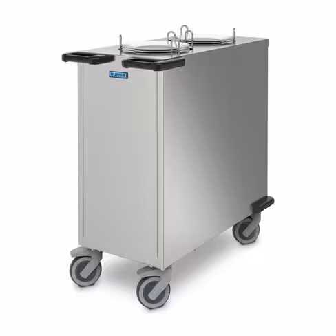 Chariot à niveau constant neutre 2 colonnes - pour assiettes Ø 19-26 cm