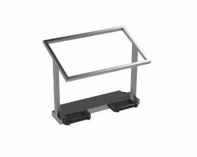 Support pour 3 bacs GN 1/3 pour chariots niveau constant constant plateaux et casiers 50x50 cm