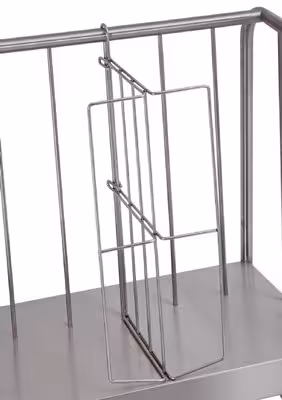 Grille de séparation et frontale supplémentaire pour chariot porte-assiettes