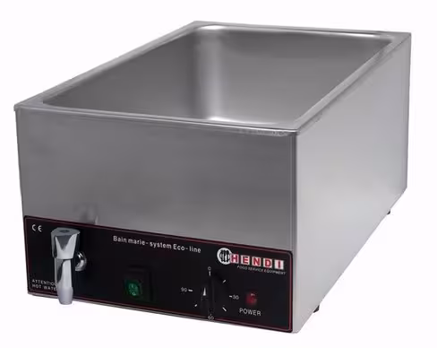 Bain-marie électrique Pro Innov GN 1/1 - 1200 W - inox