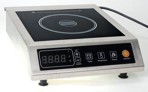 Plaque à induction Pro Innov vitrocéramique à poser - inox