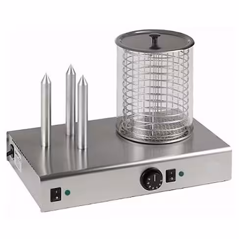 Chauffe-saucisses 3 plots