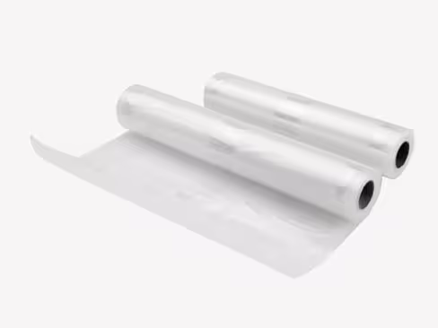 Bobines de gaine plastique gaufré pour machine sous-vide - lot de 2