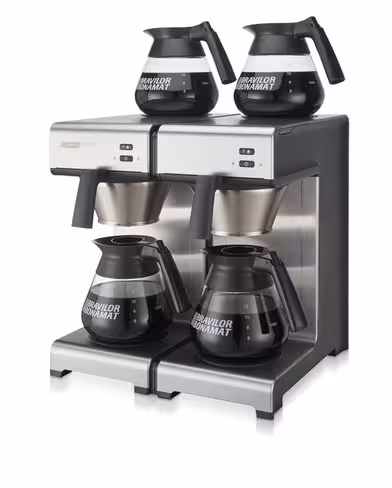 Machine à café Mondo Twin - 28 l/h - porte-filtre inox