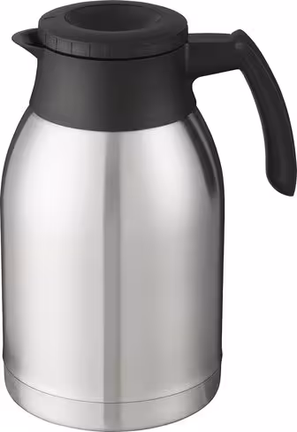 Pichet isotherme 2 l tout inox - bouchon filtrant - pour machines Iso et TH