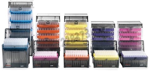 Pointe ClipTip 300 µl stérile recharges Thermoscientific 96x 10 + 1 rack vide