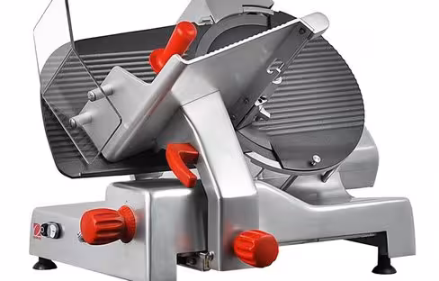 Trancheur à viande Mathieu - pignon - lame extractible - Ø 350 mm