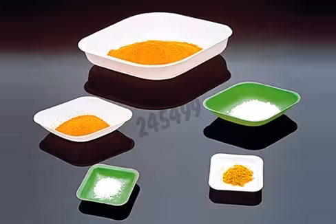 Coupelle de pesée 86 x 58 vert x 500