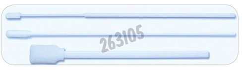 Ecouvillon PE tige PS stérile par 2 x 100